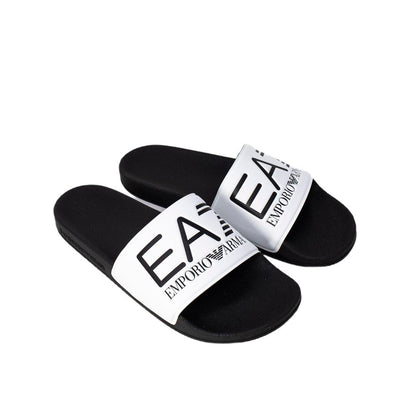 EA7 Emporio Armani Black And White Polyethylene Sandal - EU36/US6