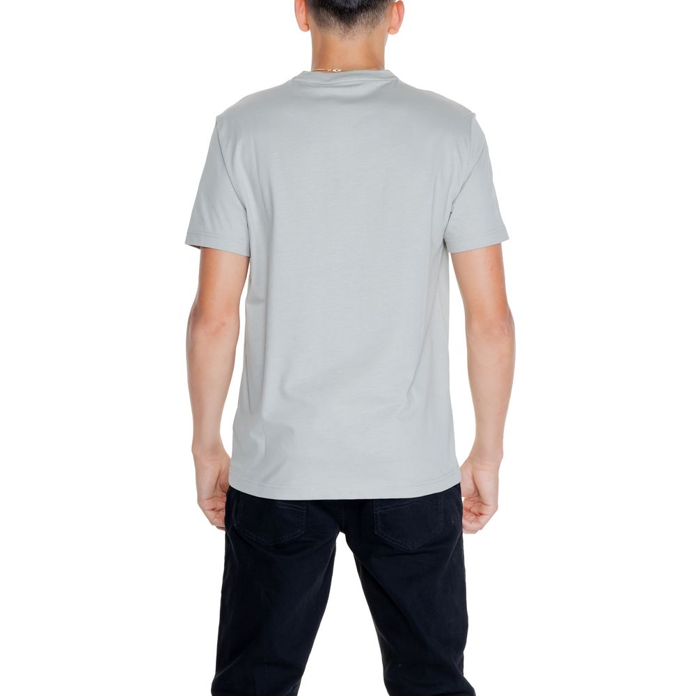 Calvin Klein Gray Cotton T-Shirt - IT48 | L