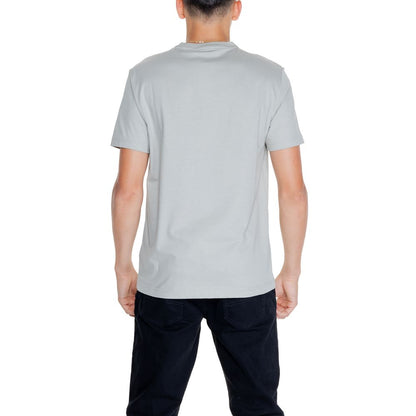 Calvin Klein Gray Cotton T-Shirt - IT48 | L