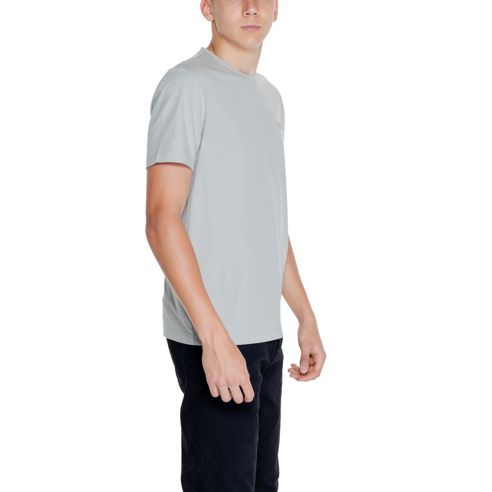 Calvin Klein Gray Cotton T-Shirt - IT48 | L