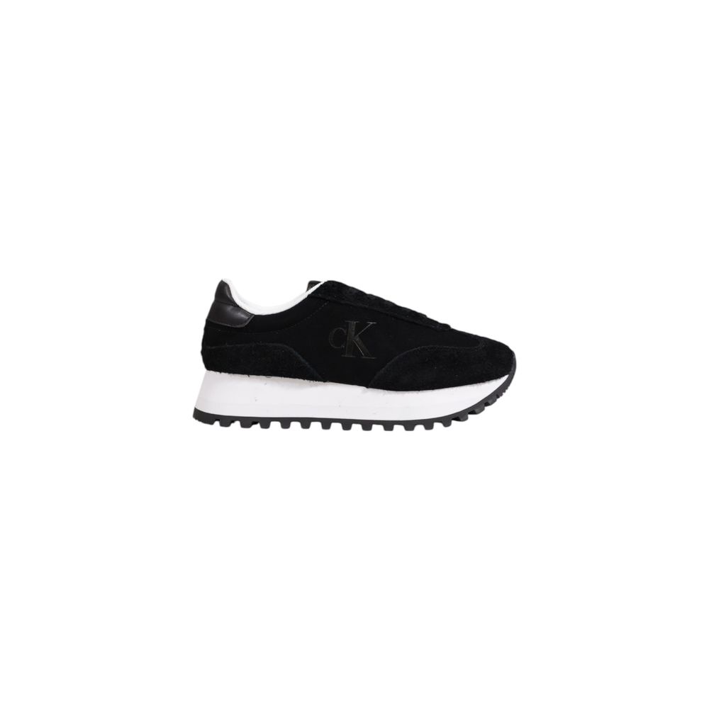 Calvin Klein Black Leather Sneaker - EU36/US6