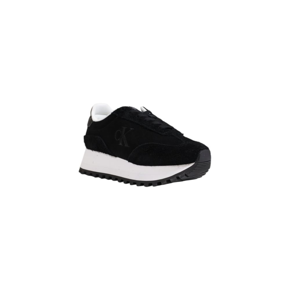 Calvin Klein Black Leather Sneaker - EU36/US6