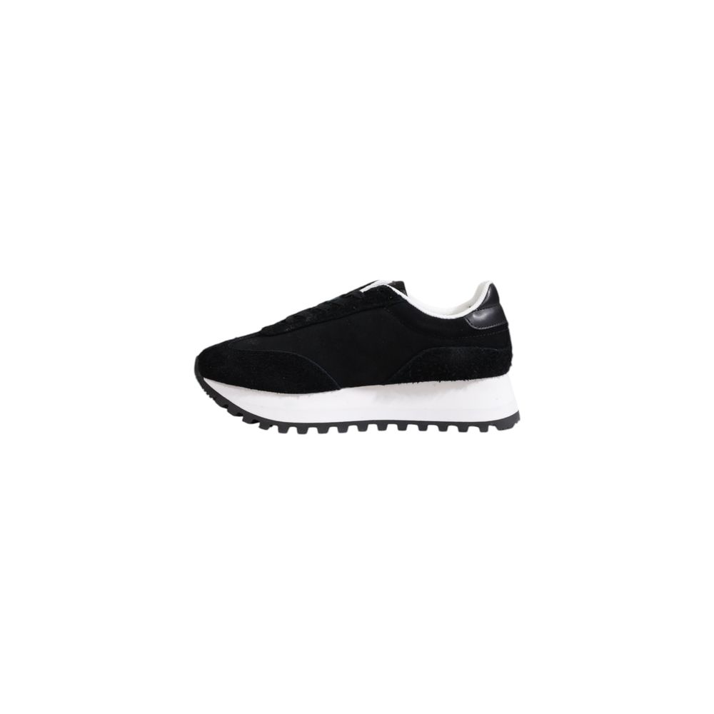 Calvin Klein Black Leather Sneaker - EU36/US6