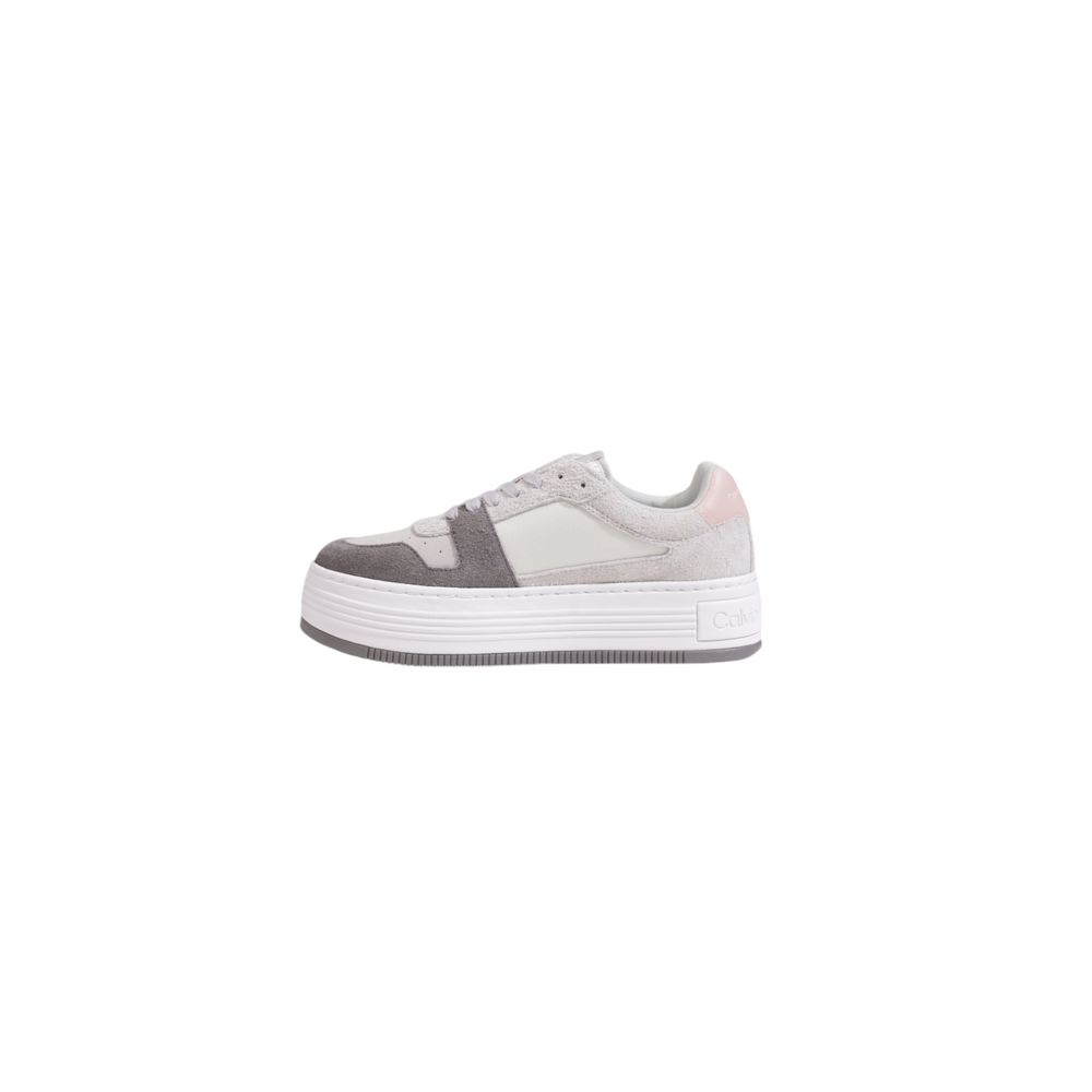 Calvin Klein Gray Leather Sneaker - EU39/US9