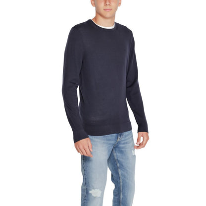 Calvin Klein Blue Recycled Wool T-Shirt