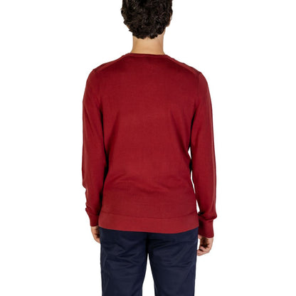 Calvin Klein Bordeaux Wool Wool T-Shirt