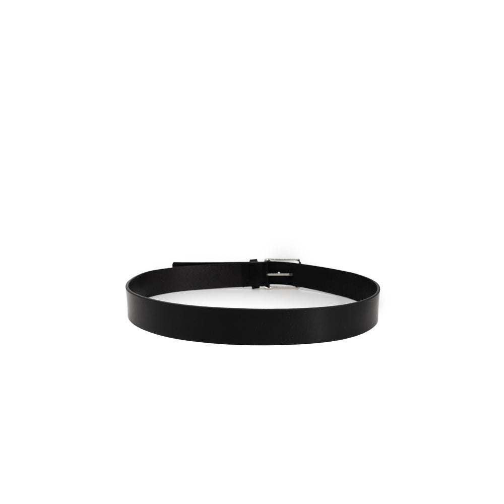 Calvin Klein Black Leather Belt - 110 cm / 44 Inches