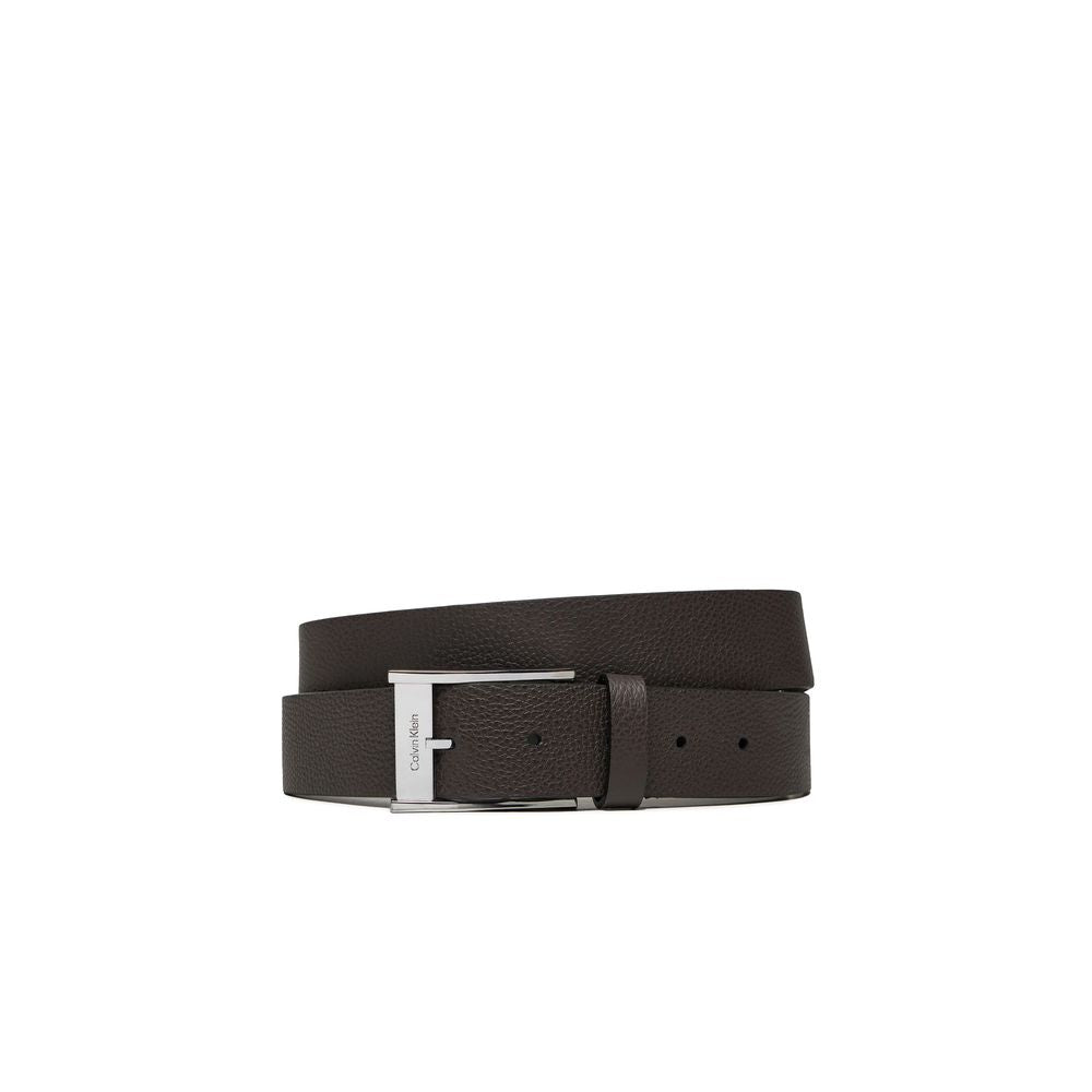 Calvin Klein Brown Leather Belt - 95 cm / 38 Inches