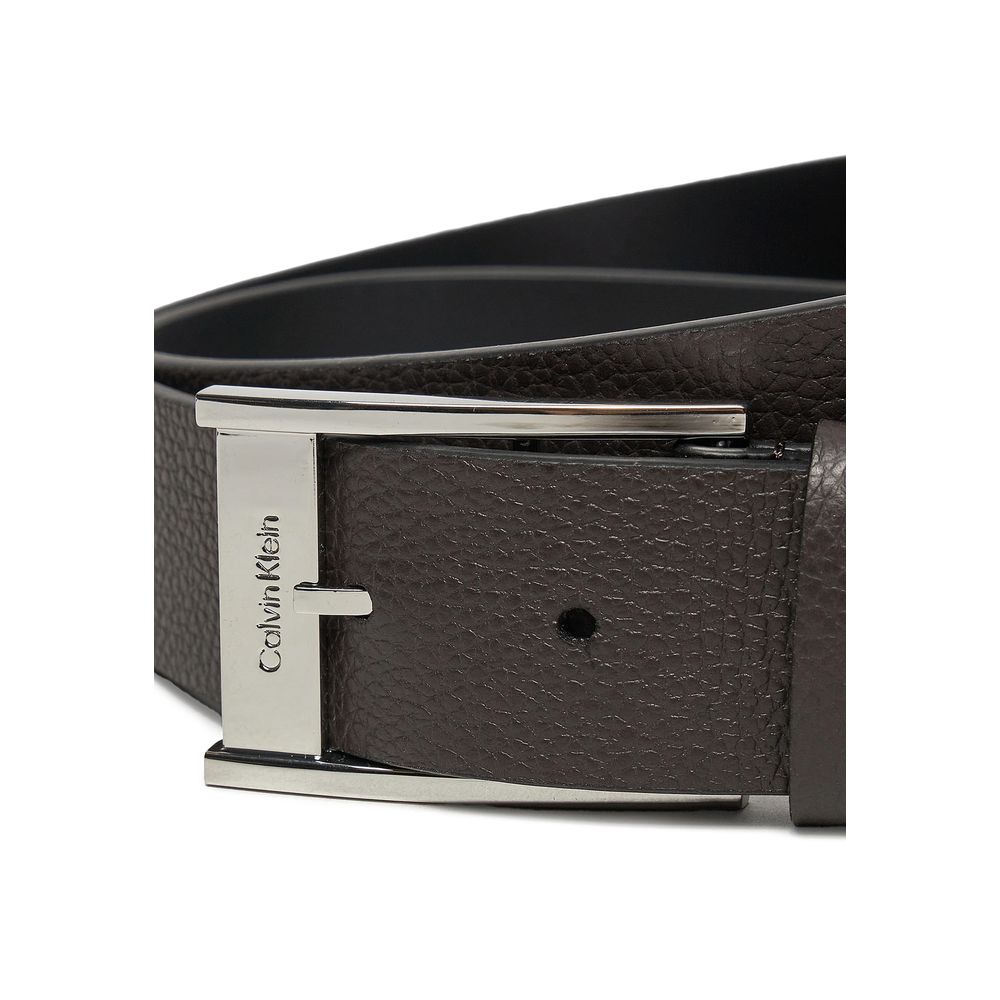 Calvin Klein Brown Leather Belt - 95 cm / 38 Inches