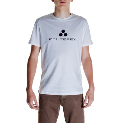 Peuterey White Cotton T-Shirt - IT52 | XL