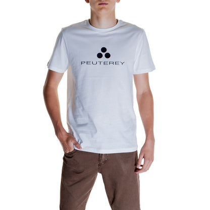 Peuterey White Cotton T-Shirt - IT52 | XL