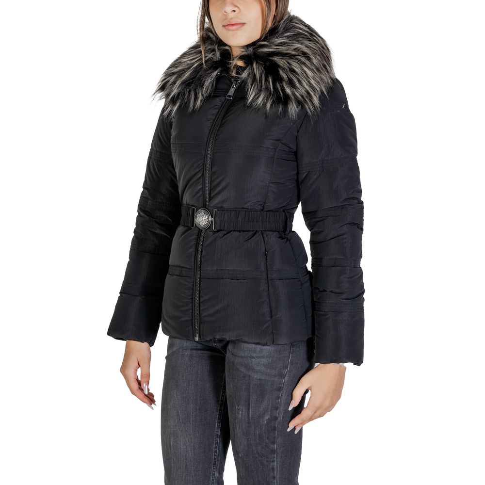 Guess Black Polyamide Jackets & Coat - IT42|M