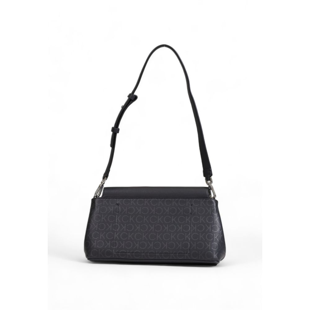 Calvin Klein Black Recycled Polyester Handbag