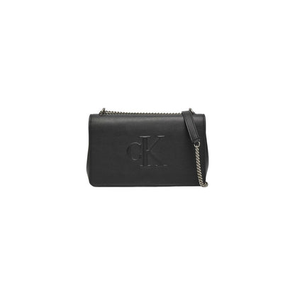 Calvin Klein Jeans Black Polyethylene Handbag