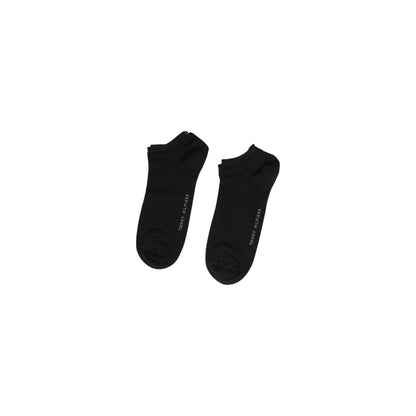 Tommy Hilfiger Black Cotton Tights & Sock