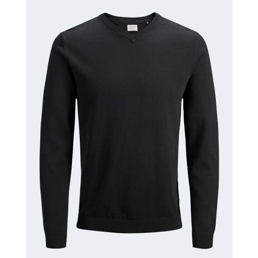 Jack Jones Black Cotton T-Shirt