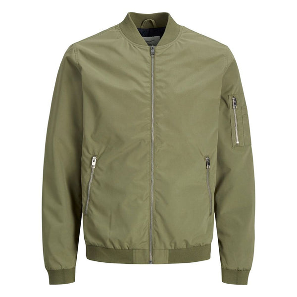 Jack Jones Green Polyester Jacket