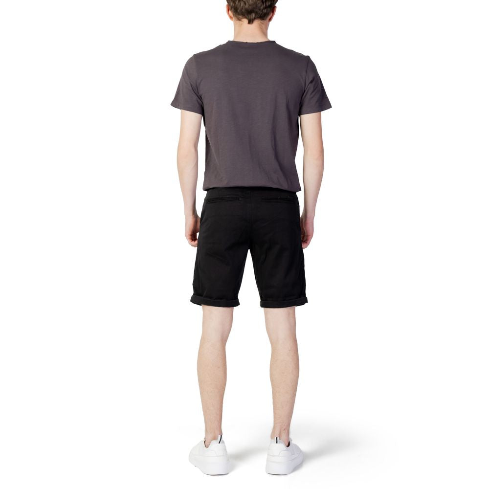 Jack Jones Black Cotton Short - IT44 | S