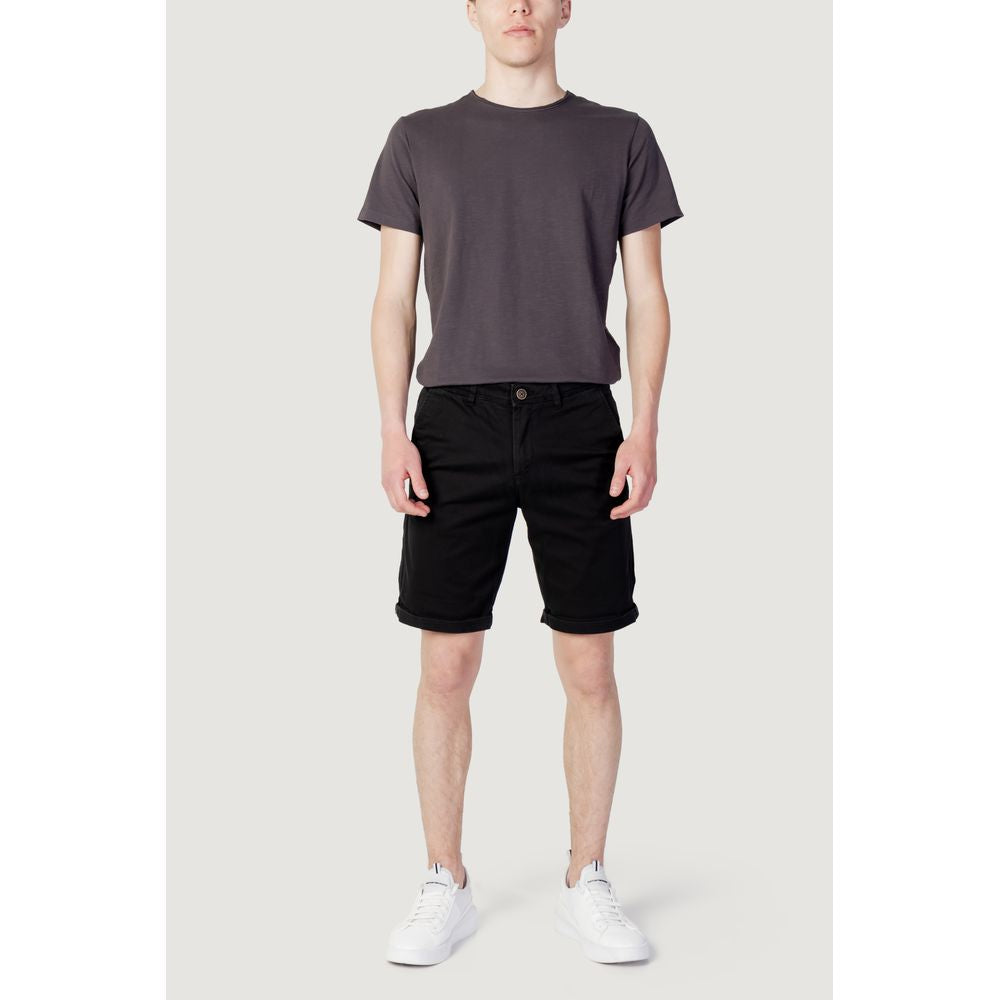 Jack Jones Black Cotton Short - IT44 | S