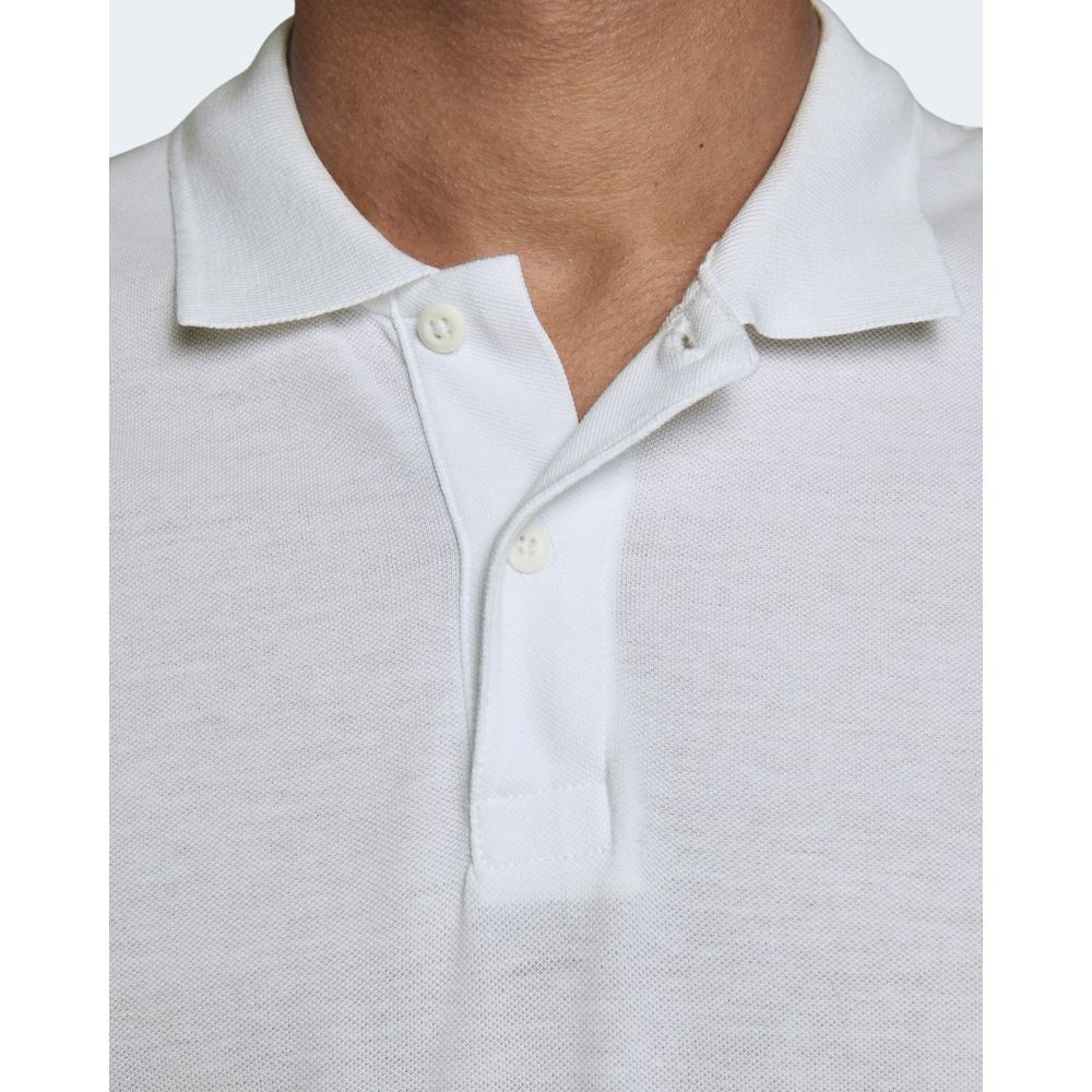 Jack Jones White Cotton Polo Shirt - IT44 | S