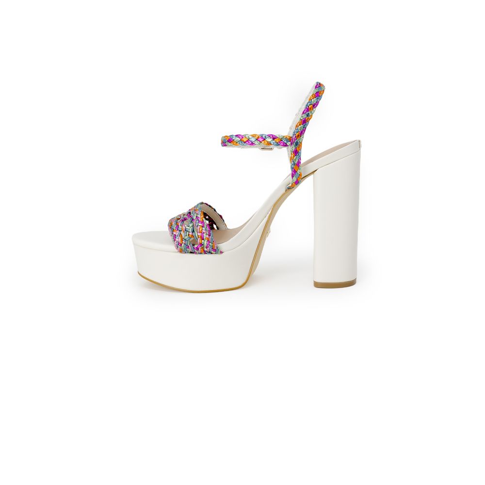 Guess White Polyester Sandals - EU41/US11