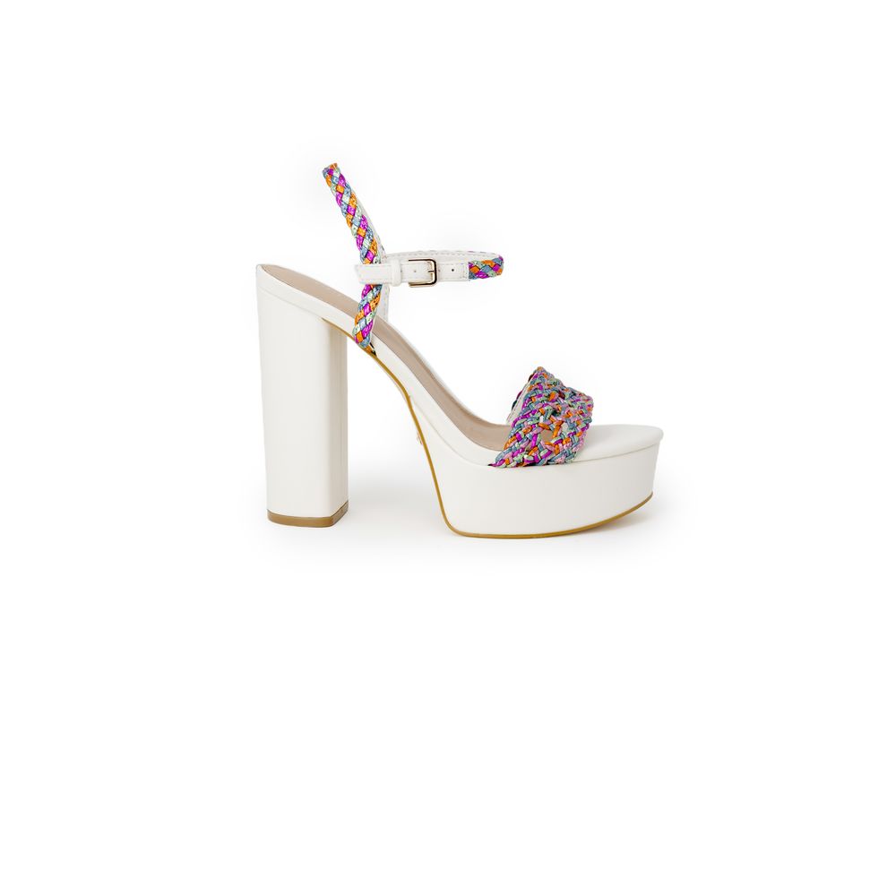 Guess White Polyester Sandals - EU41/US11