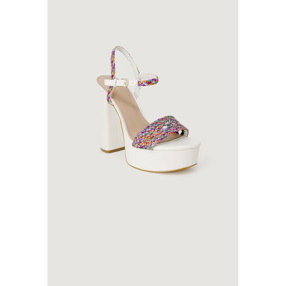 Guess White Polyester Sandals - EU41/US11