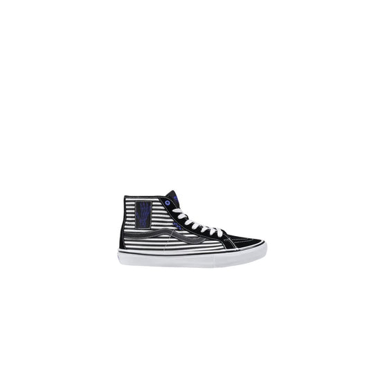 Vans Black And White Leather Sneaker - EU43/US10