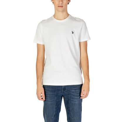 U.S. POLO ASSN. White Cotton T-Shirt - IT44 | S