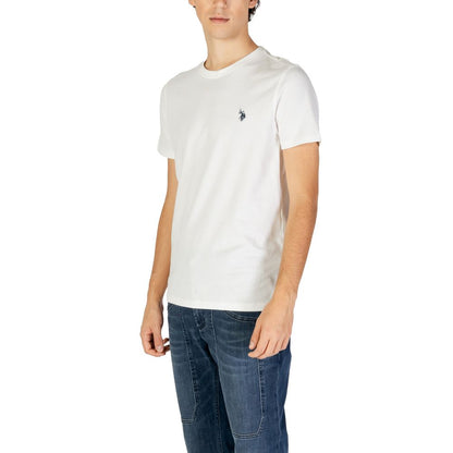 U.S. POLO ASSN. White Cotton T-Shirt - IT44 | S