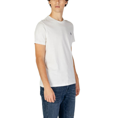 U.S. POLO ASSN. White Cotton T-Shirt - IT44 | S