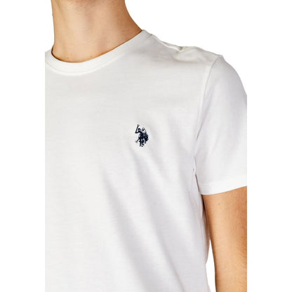 U.S. POLO ASSN. White Cotton T-Shirt - IT44 | S