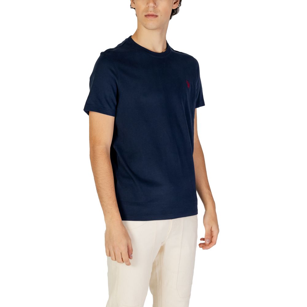 U.S. POLO ASSN. Blue Cotton T-Shirt