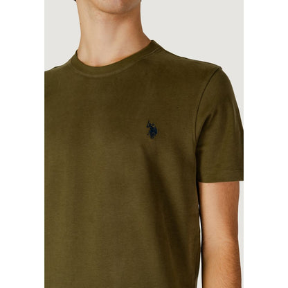 U.S. POLO ASSN. Green Cotton T-Shirt - IT44 | S