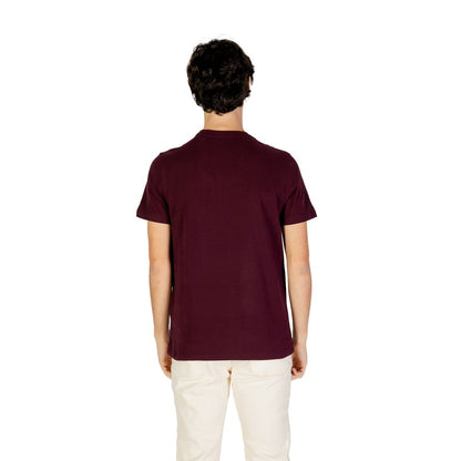 U.S. POLO ASSN. Bordeaux Cotton T-Shirt - IT44 | S