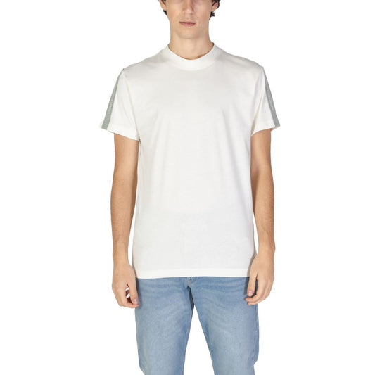 Calvin Klein Jeans Beige Cotton T-Shirt - IT44 | S