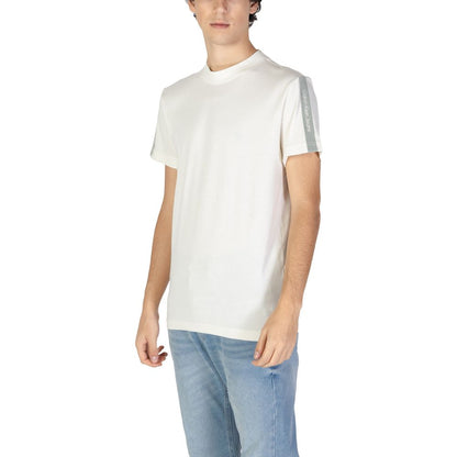 Calvin Klein Jeans Beige Cotton T-Shirt - IT44 | S