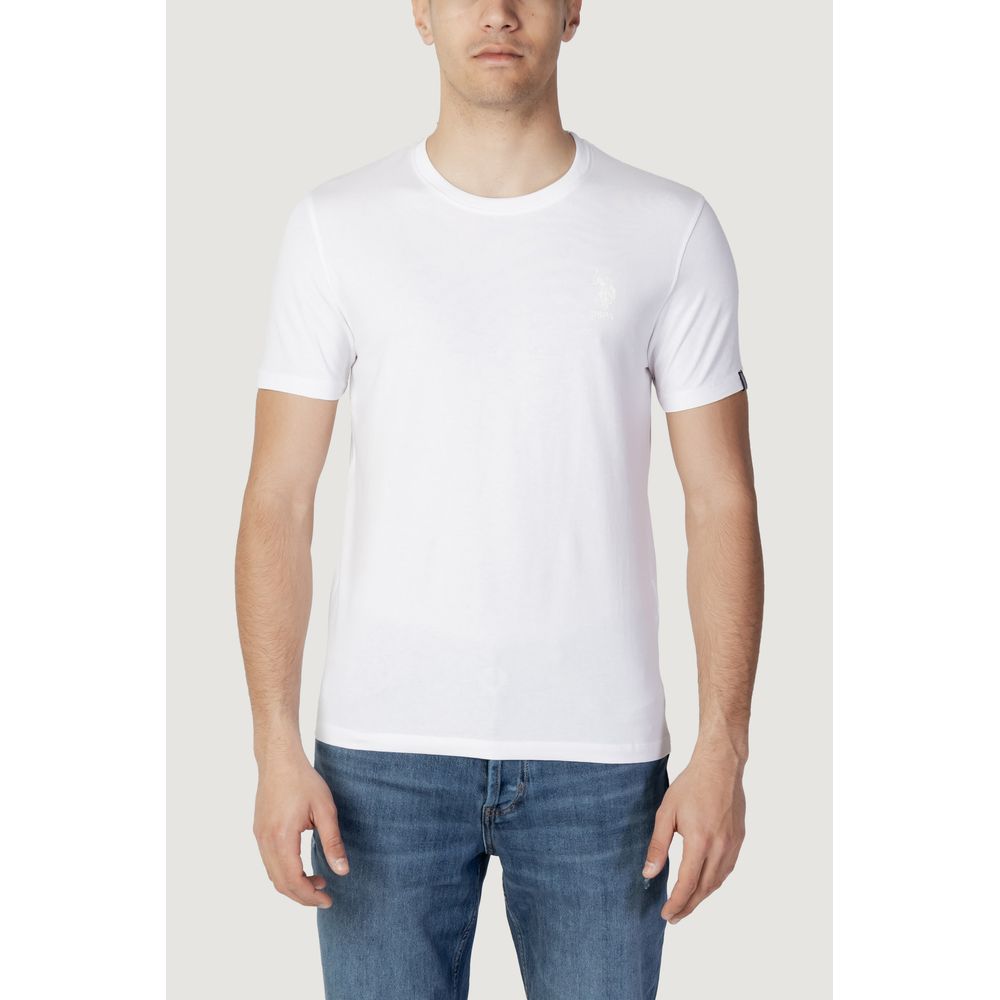 U.S. POLO ASSN. White Cotton T-Shirt - IT52 | XL