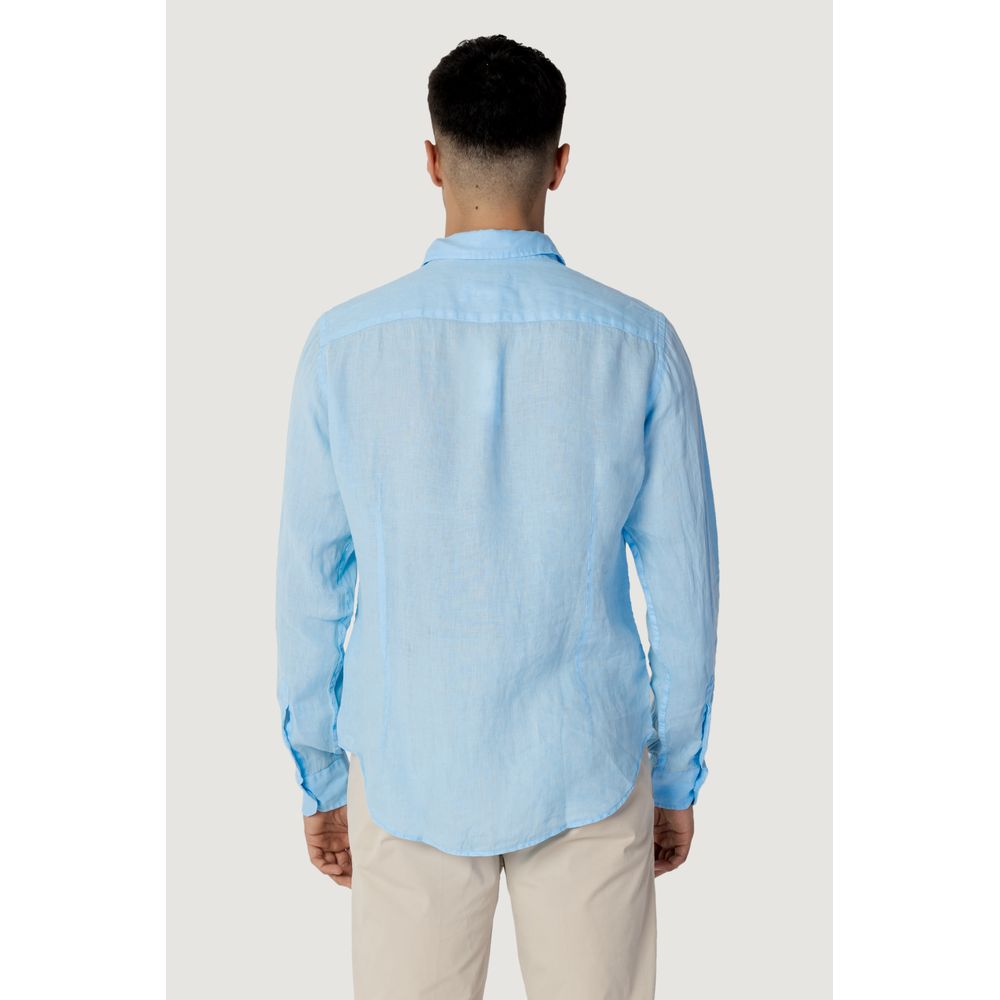 U.S. POLO ASSN. Blue Linen Shirt - IT46 | M