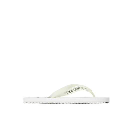 Calvin Klein Jeans White Polyethylene Sandal - EU40/US7