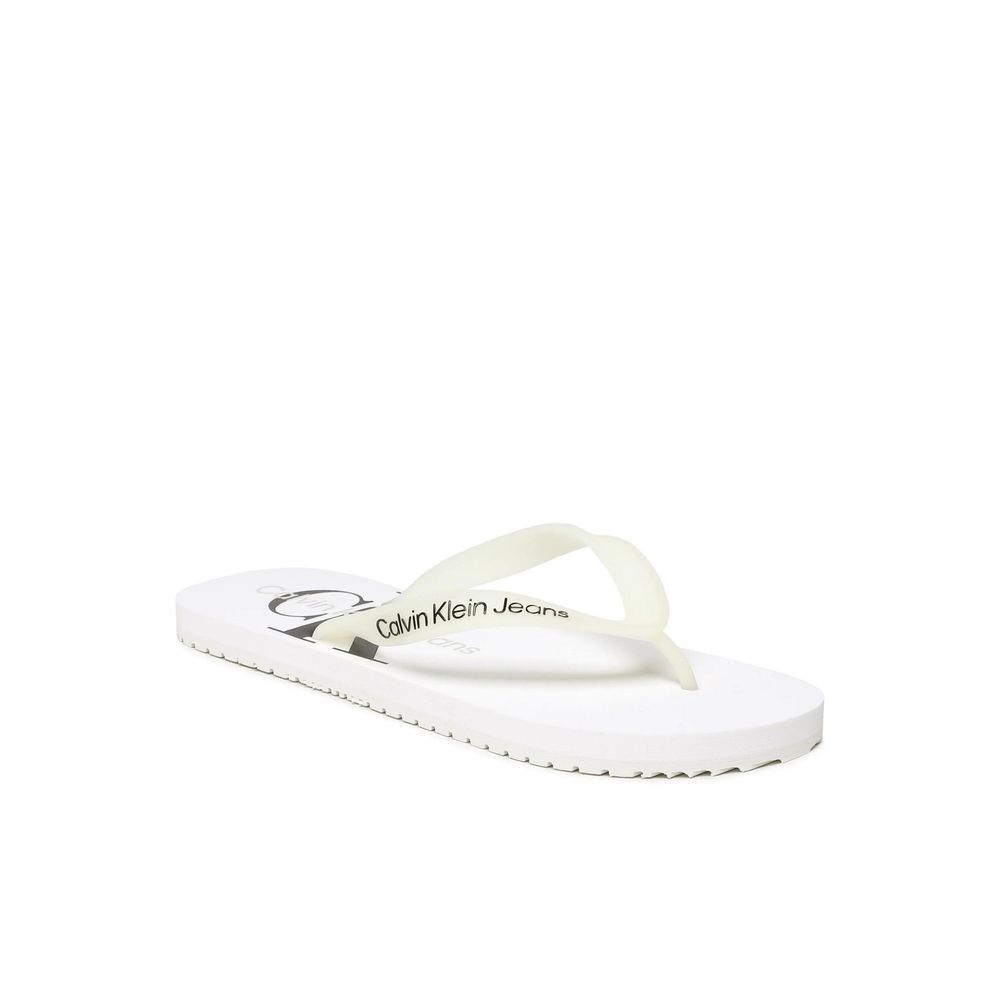 Calvin Klein Jeans White Polyethylene Sandal - EU40/US7