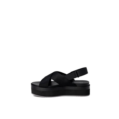 Calvin Klein Jeans Black Recycled Polyethylene Sandal - EU39/US9