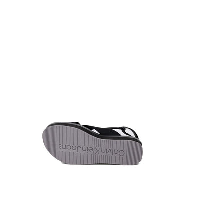 Calvin Klein Jeans Black Recycled Polyethylene Sandal - EU39/US9