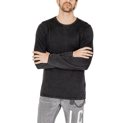 Jack Jones Black Cotton T-Shirt - IT46 | M