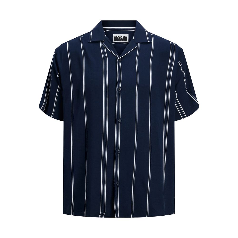 Jack Jones Blue Viscose Shirt