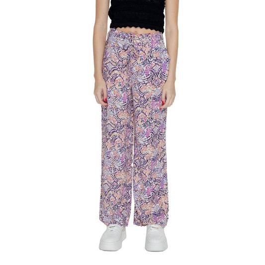 Only Purple Viscose Jeans & Pant - IT38|XS