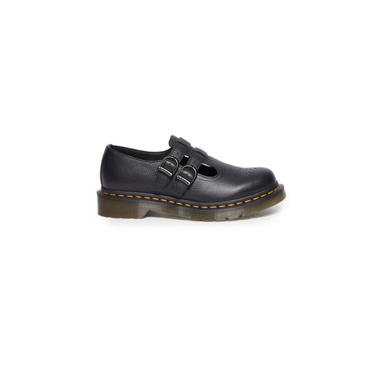 Dr. Martens Black Leather Flat Shoe - EU36/US6