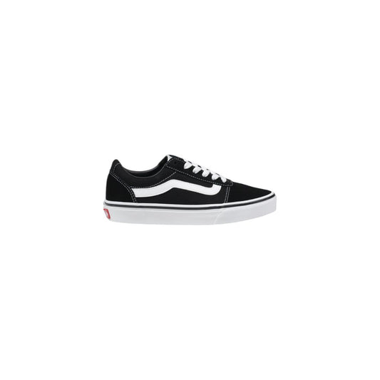 Vans Black And White Suede Leather Sneaker - EU36/US6