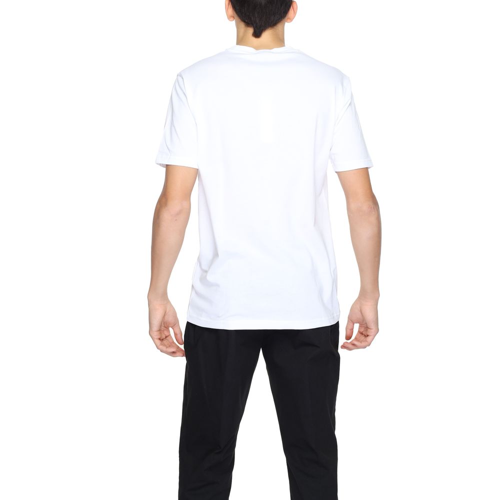 Gianni Lupo White Cotton T-Shirt - IT54 | XXL