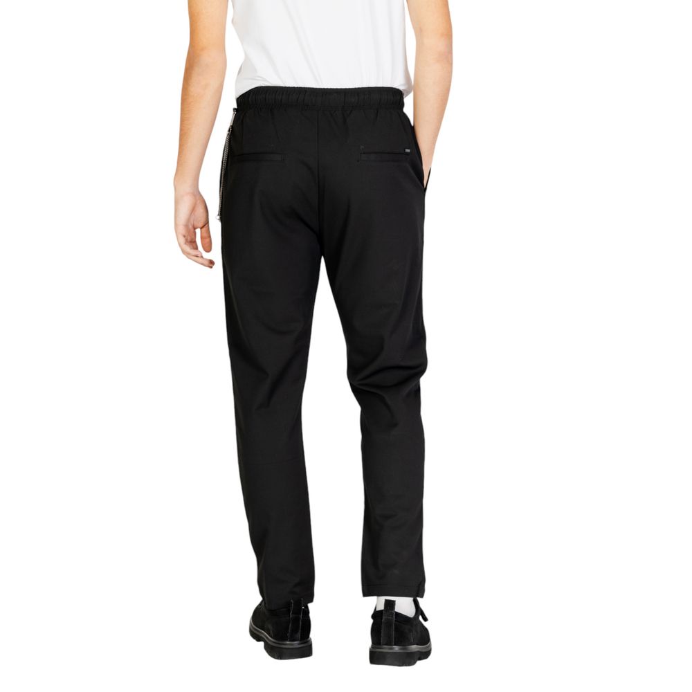 Gianni Lupo Black Polyester Jeans & Pant - IT50 | L